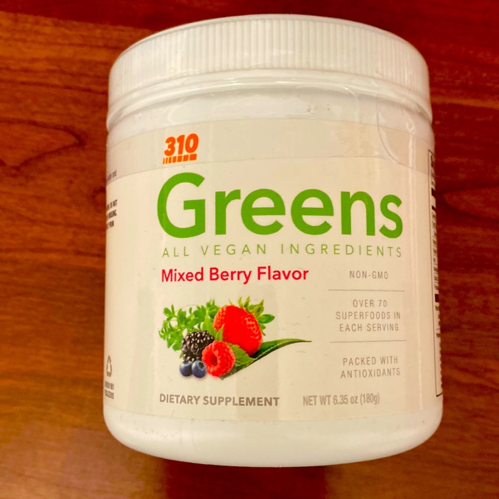 310 Nutrition Greens Mixed Berry Unopened